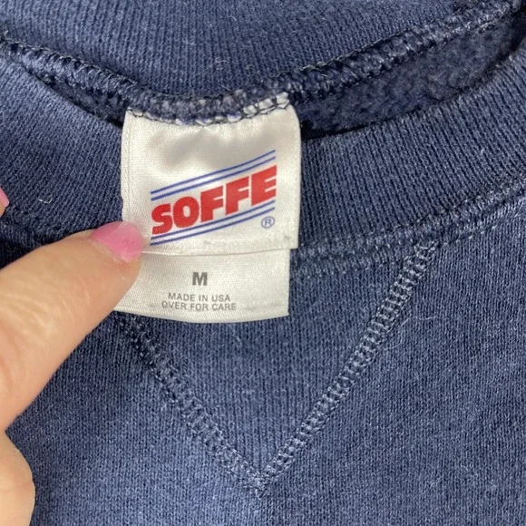 Vintage Soffe United States Navy Sweatshirt Mens Medium Military Crewneck USA - Picture 6 of 9